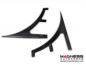 Mercedes-Benz CLA-Class AMG Front Canard Molding Trims - Carbon Fiber Mercedes-Benz CLA-Class AMG Front Canard Molding Trims - Carbon Fiber